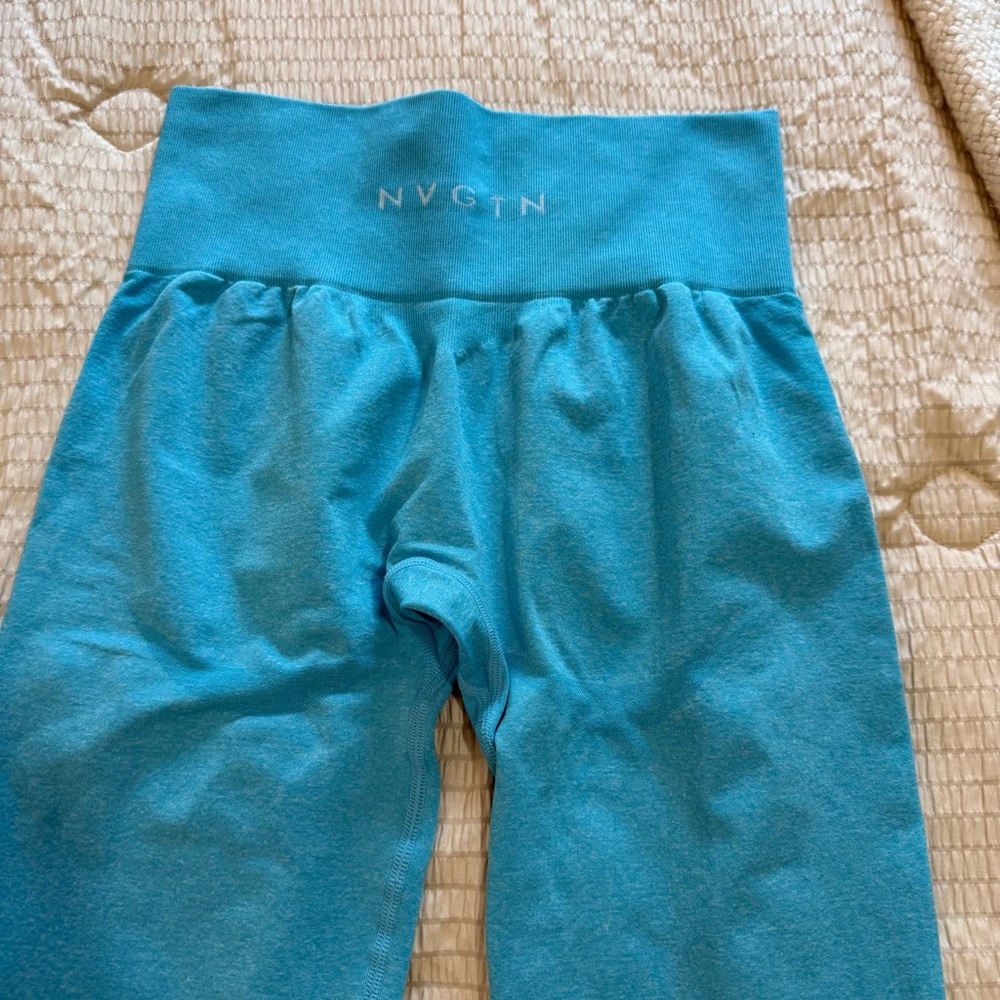 Teal NVGTN Seamless Leggings medium